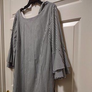 Cappaggallo stripe with flared sleeves